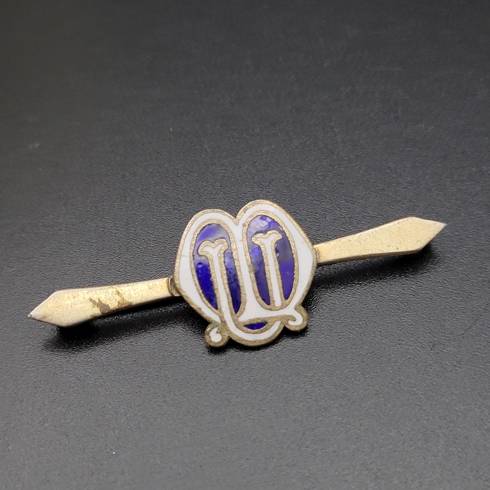 Vintage Mothers Union Brooch Pin Badge Collectible Angelican Church